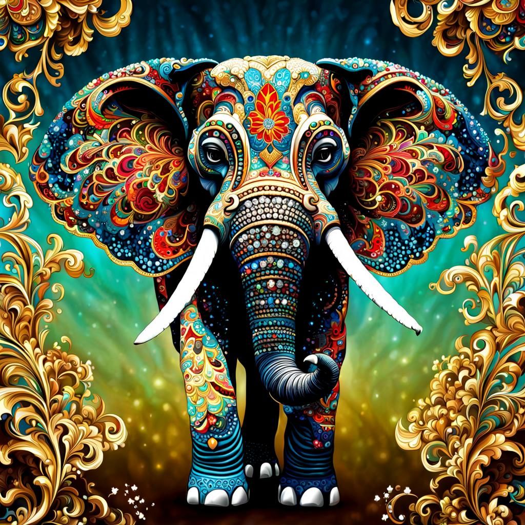 Elephant - symbol of luck