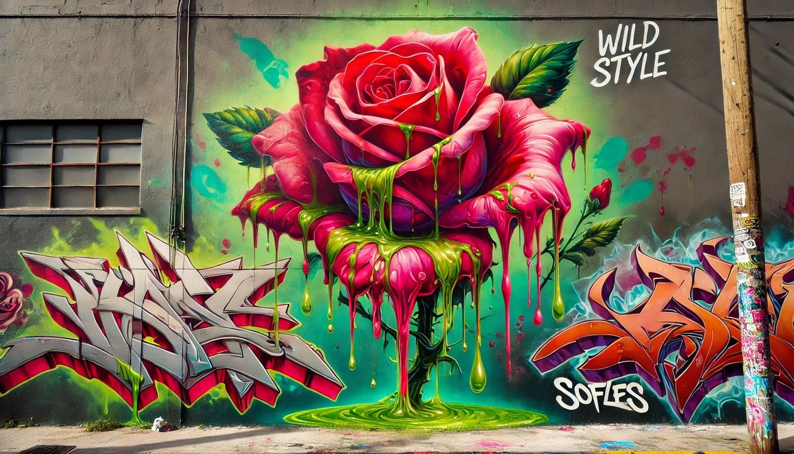 Sofles rose piece