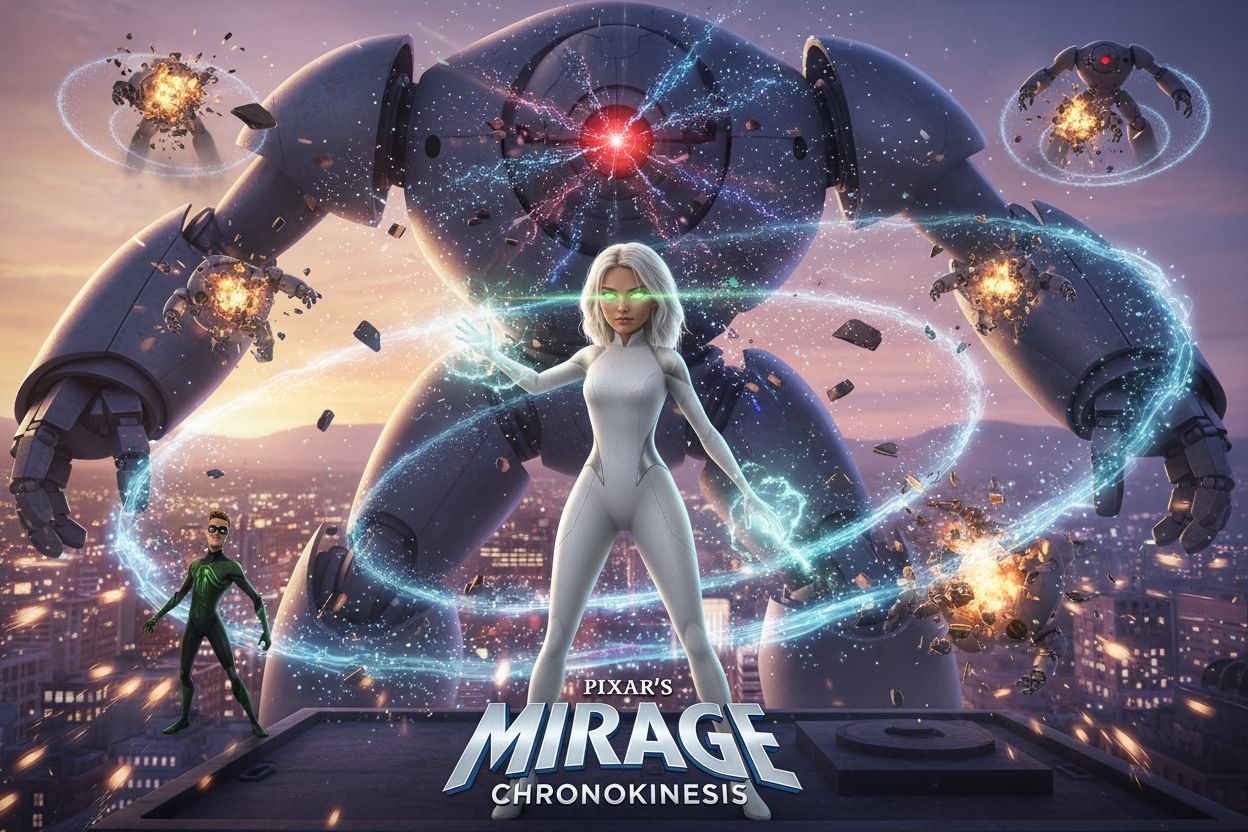 Incredibles AU The Kronos Convergence Superheroine AU mirage...