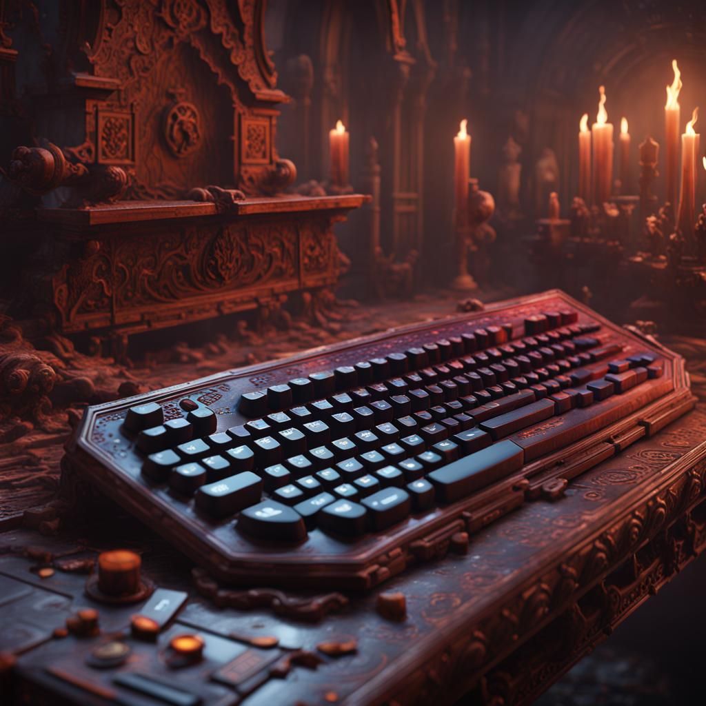 Buffy's swearing keyboard
