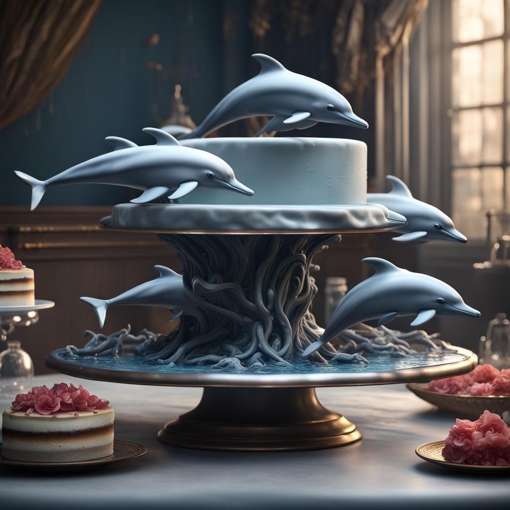 Dolphin-Cake – The Cake Parlour