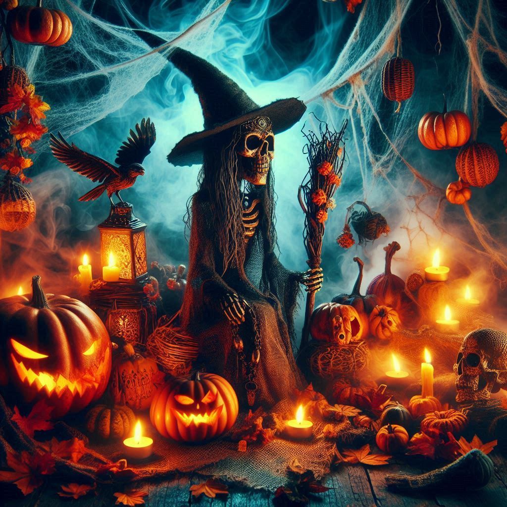 Halloween Día de los Muertos