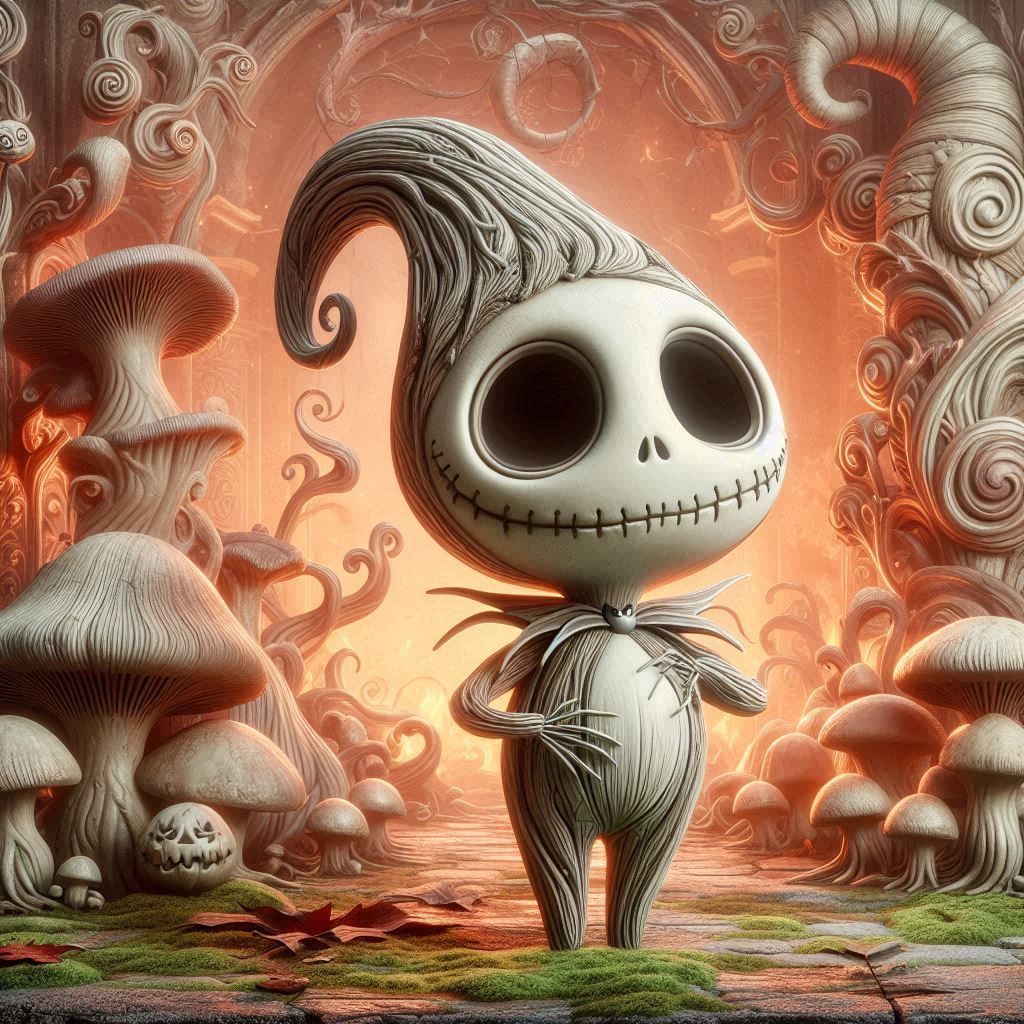 Jack Skellington creature