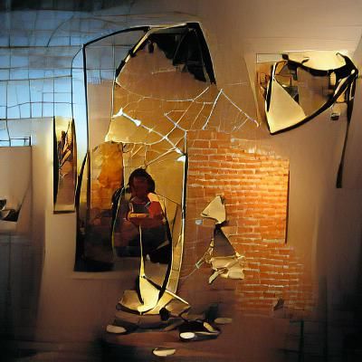 Broken mirror gallery