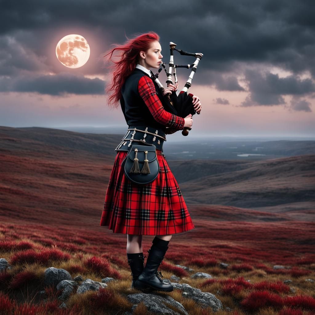Piper on the Moors  by @Silky