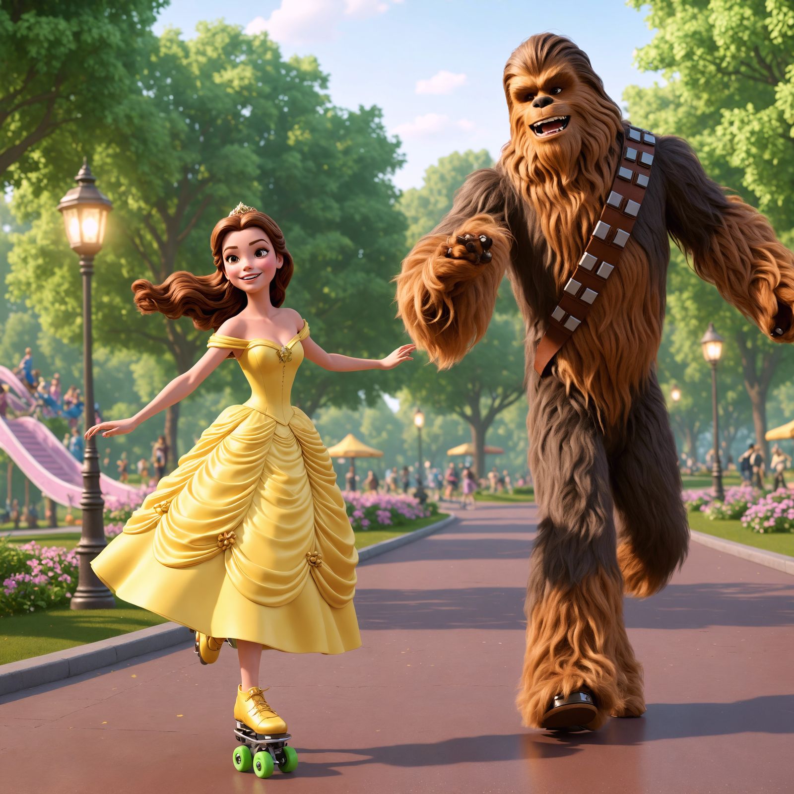 Beauty and the Bacca: Skate Date