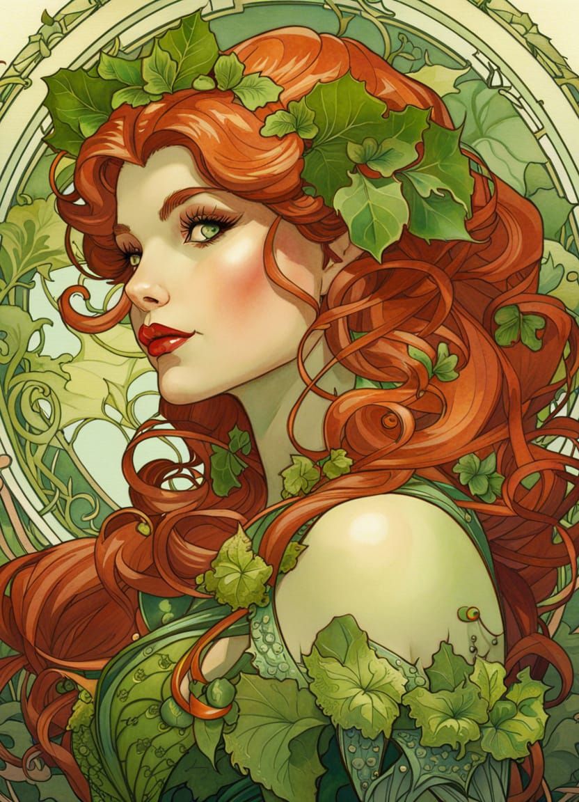 Poison Ivy - AI Generated Artwork - NightCafe Creator