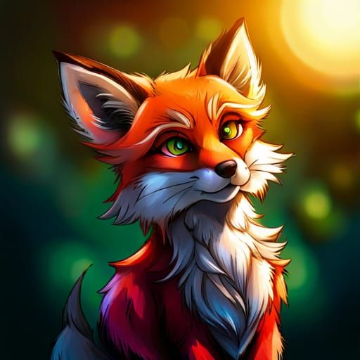 Silly fox - AI Generated Artwork - NightCafe Creator