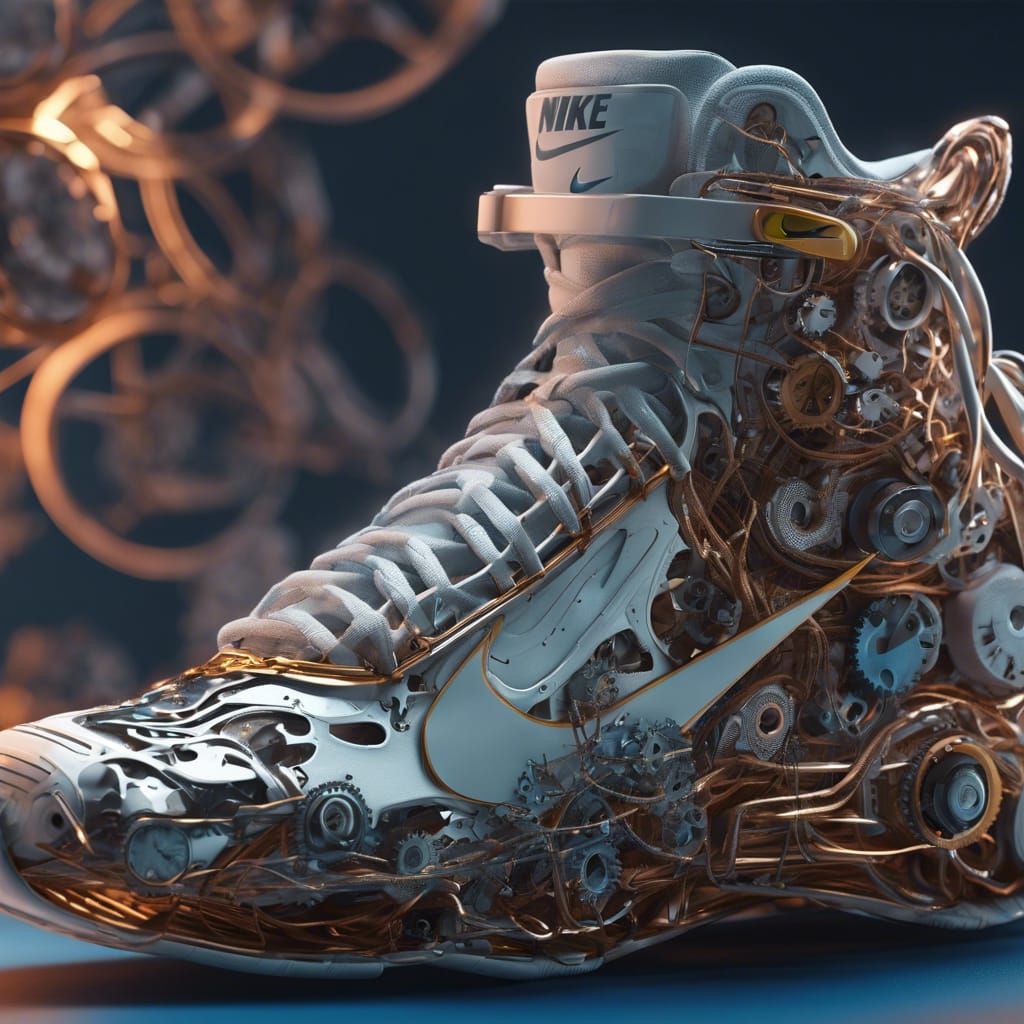 NIKE SNEAKERS. STEAMPUNK. I-II.