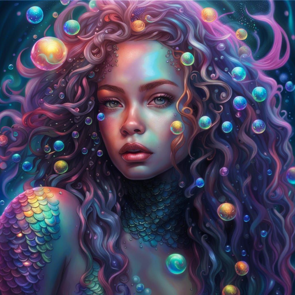 Mermaid of the sea - AI Generated Artwork - NightCafe Creator