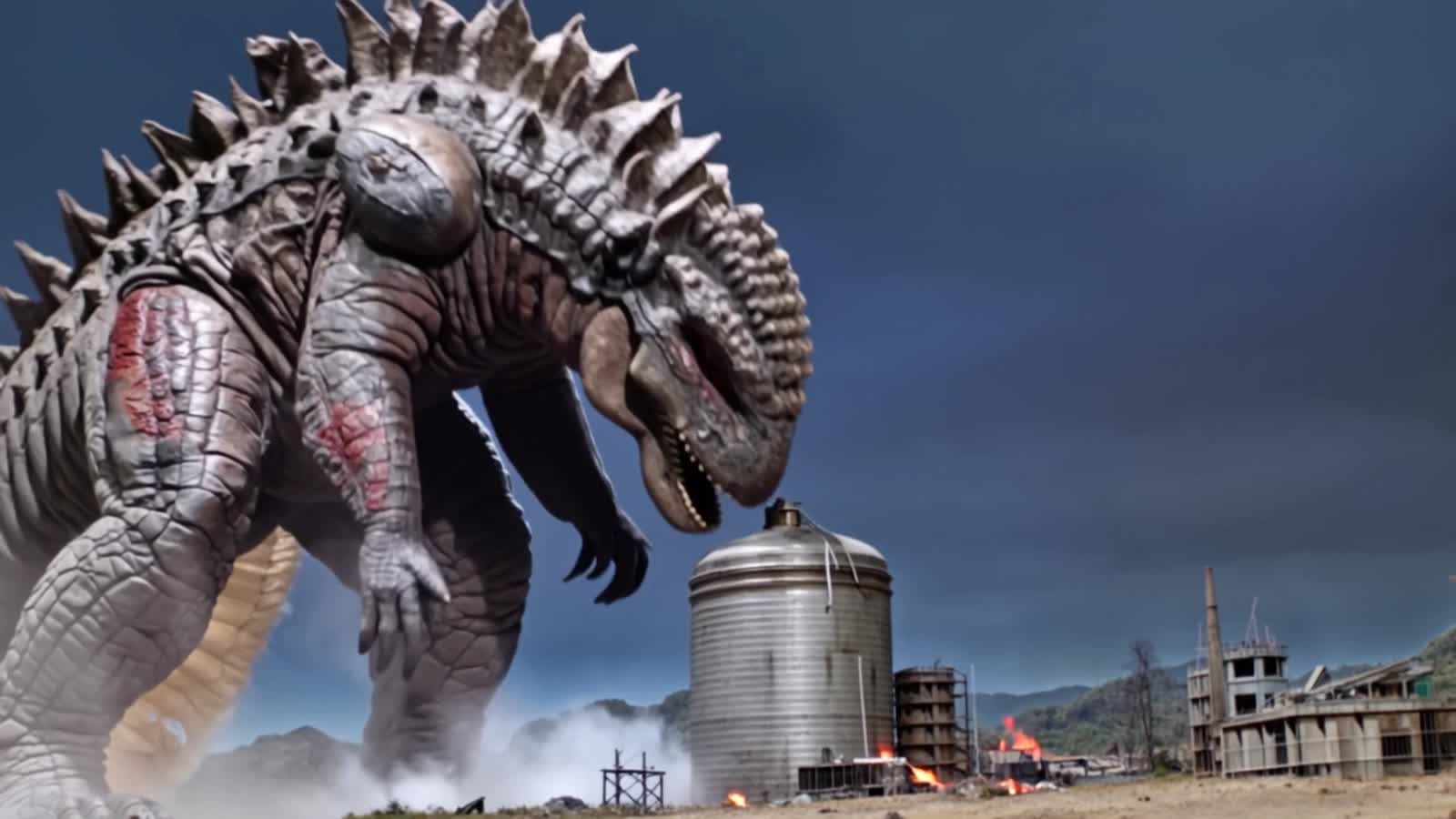 Godzilla's Destructive Breath