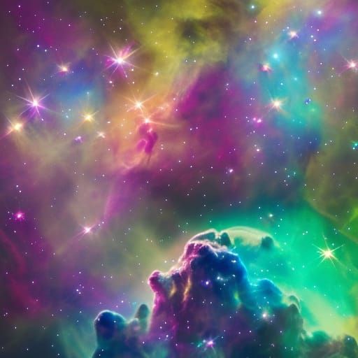 Nebula  by @LaviniaFontana