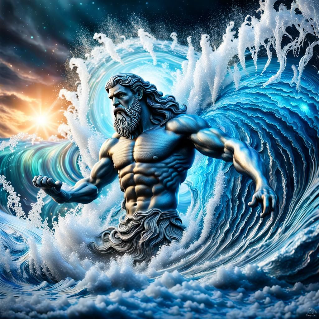 Poseidon - AI Generated Artwork - NightCafe Creator