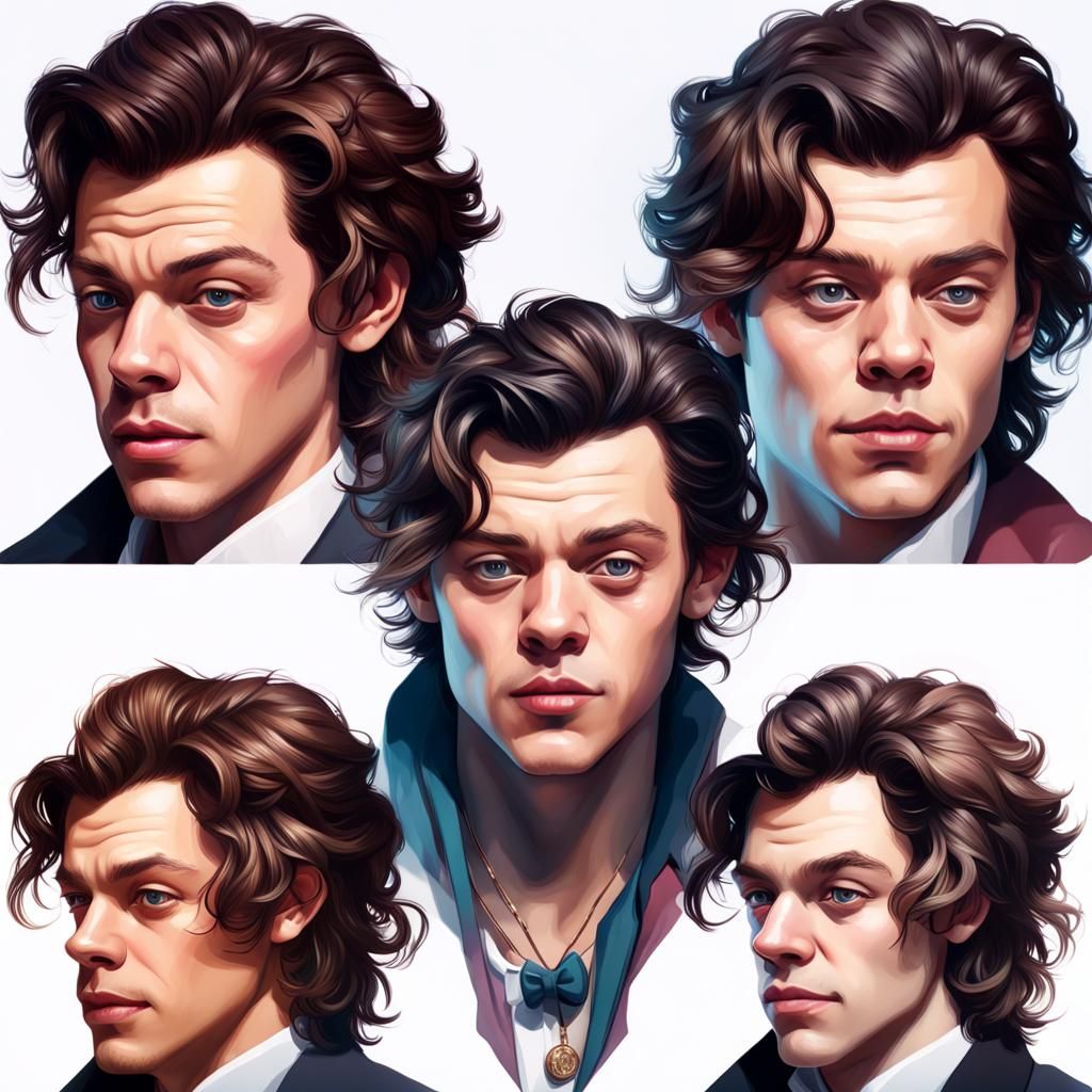 Harry Styles - AI Generated Artwork - NightCafe Creator
