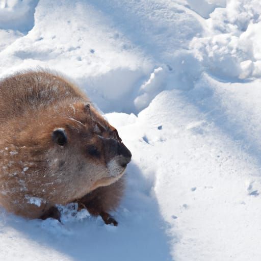 The beaver collar shines, fashionable gaiters shine - but yo...