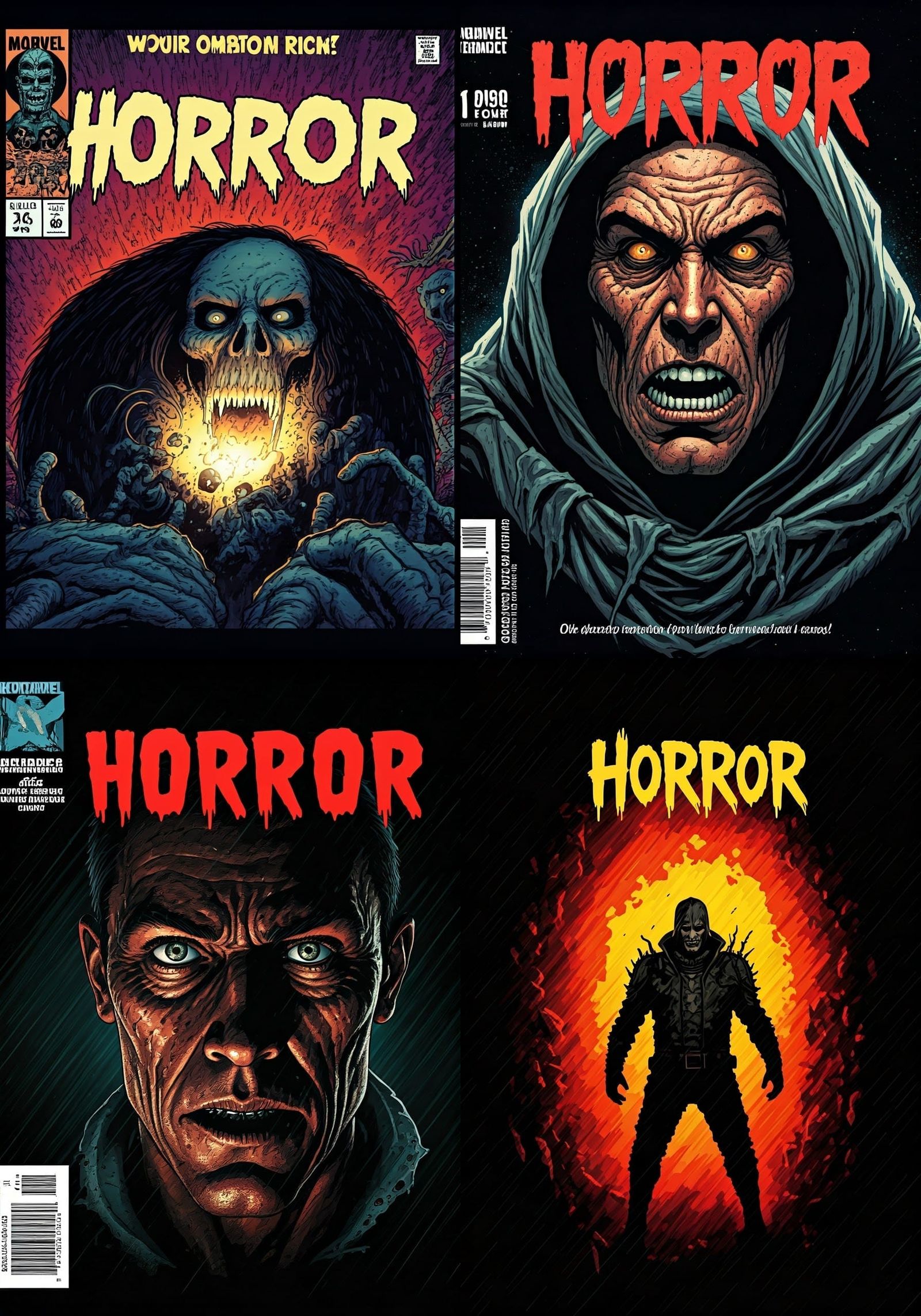The Horror comic book cover 1