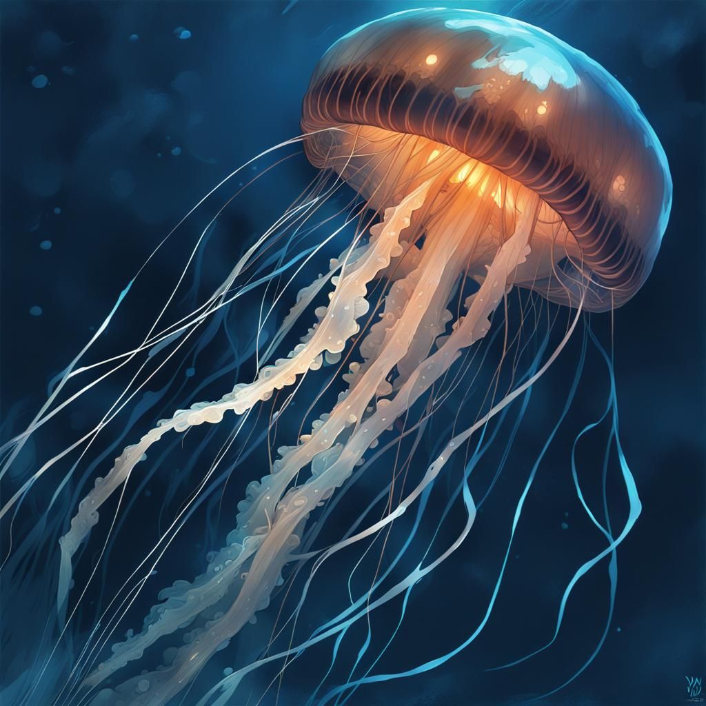 jellyfish - AI Generated Artwork - NightCafe Creator