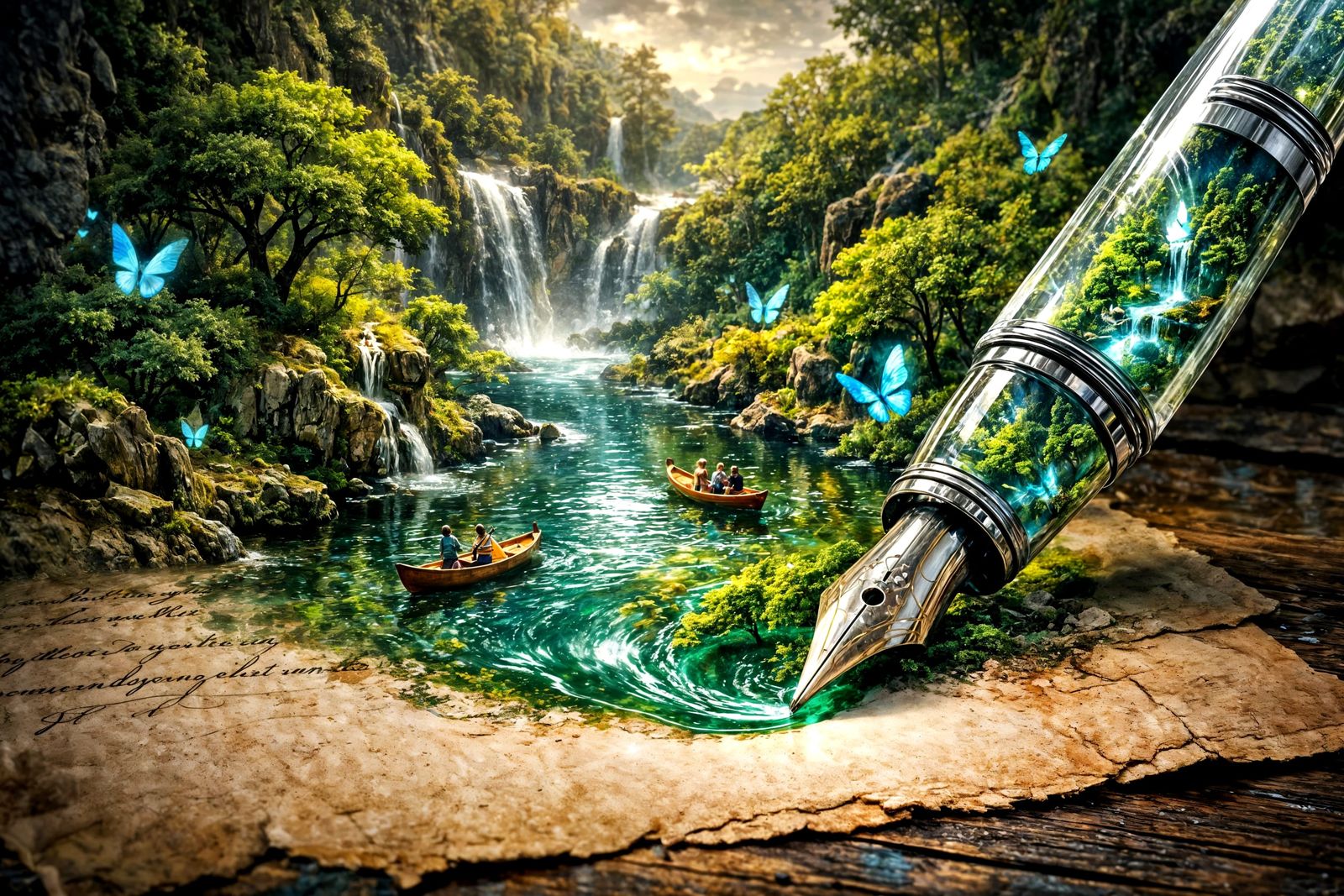 The Fountain Pen  by @MordecAI