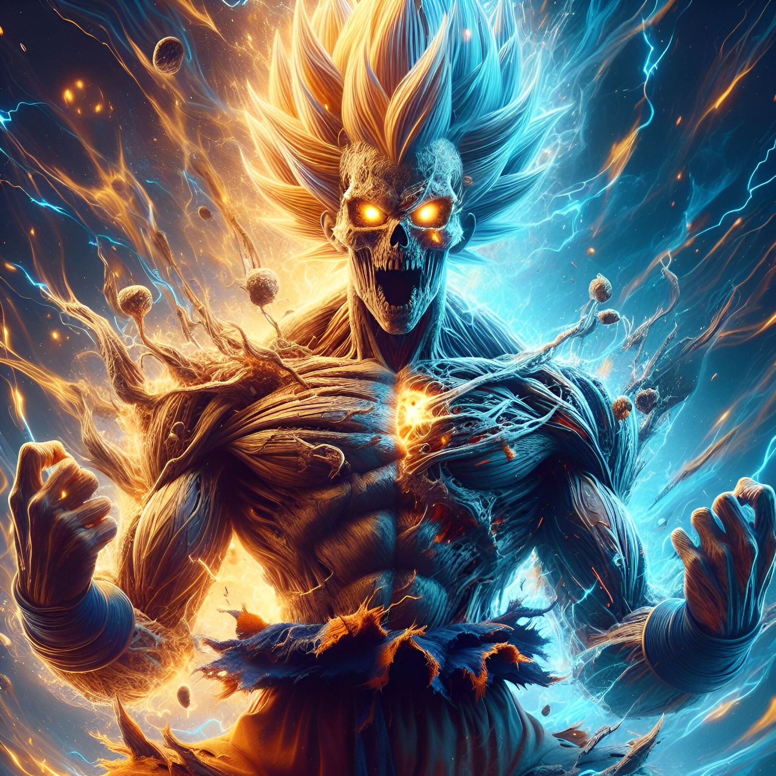 Vegeta - New Limits - AI Generated Artwork - NightCafe Creator