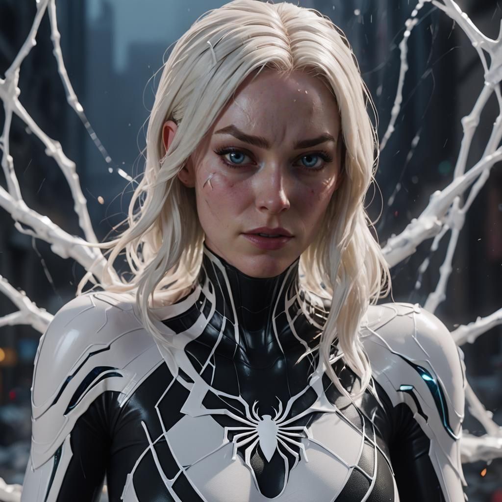 Milana Vayntrub as spider women