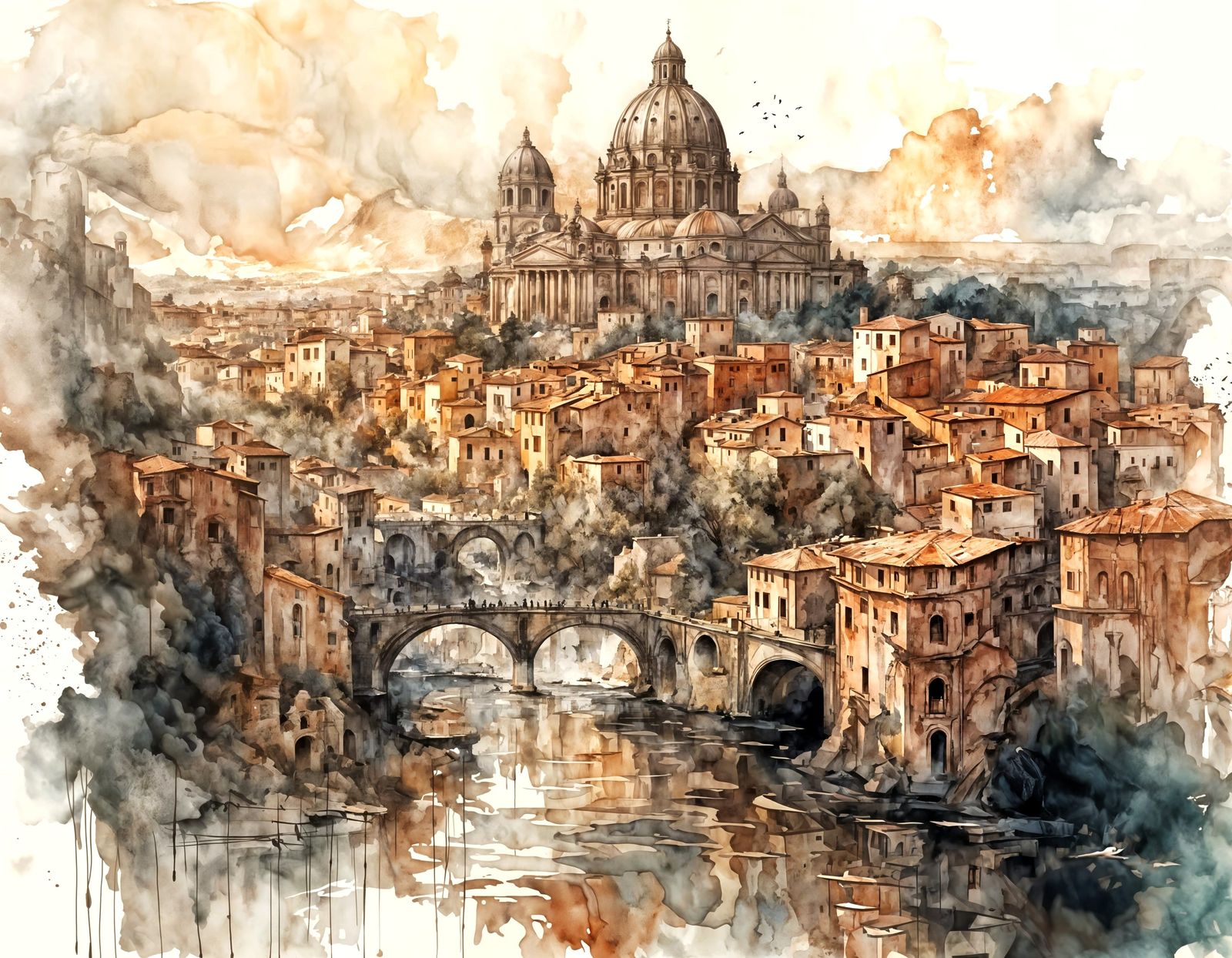 Roma 1684 AD  by @Michida