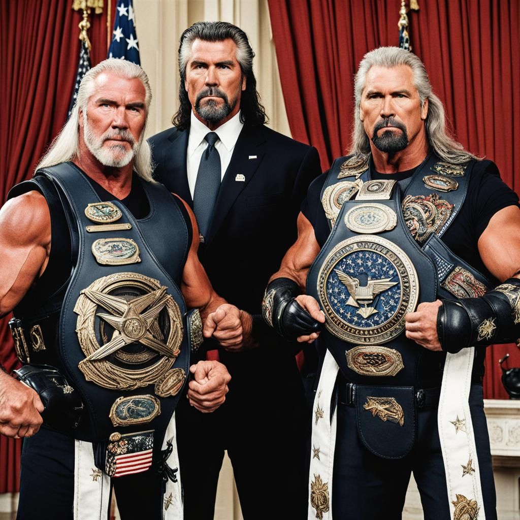 Scott Hall and Kevin Nash Take Over White House
