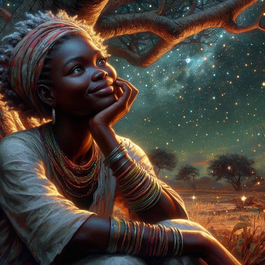 Under the shining sky