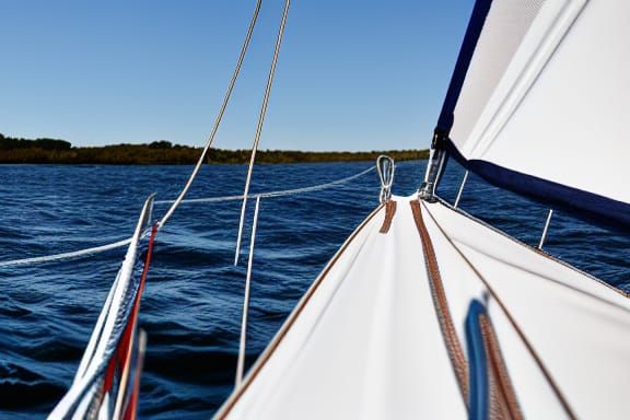 Sailing in the sunshine