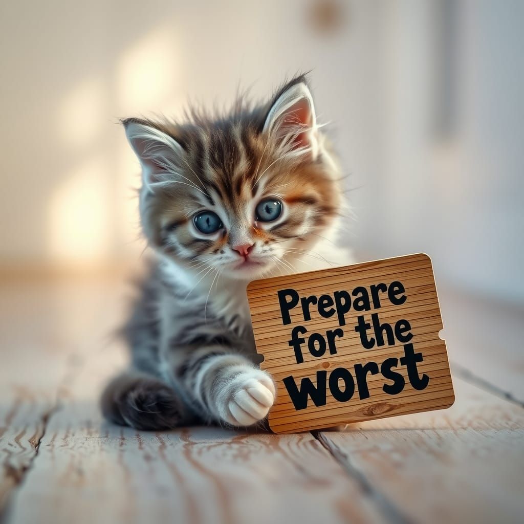 "Prepare for the worst"