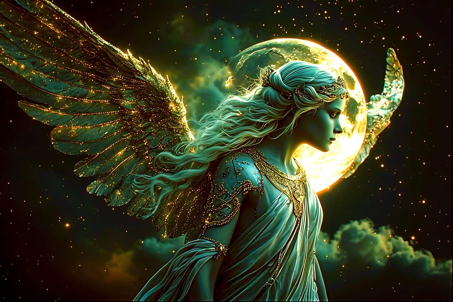 Selene narrates the Greek moon goddess's love for the mortal...