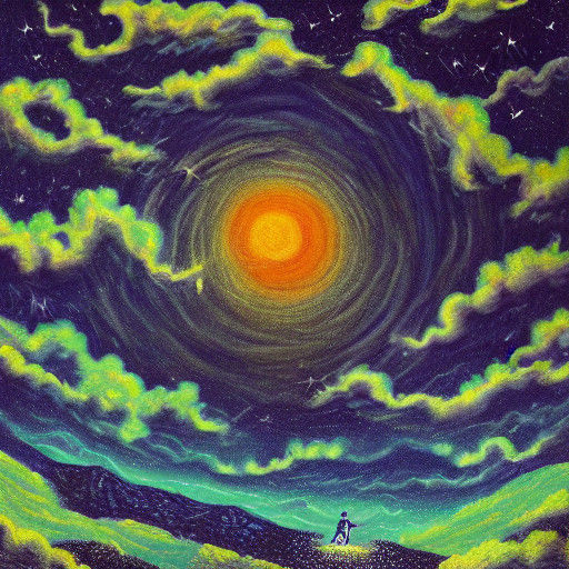 Breathtaking Celestial Dreamscape in Vibrant Colors