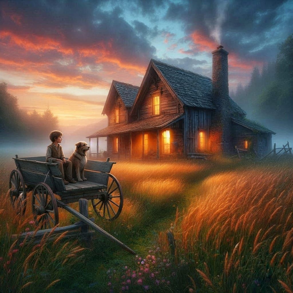 Staying together in the old wagon 😊😊👍