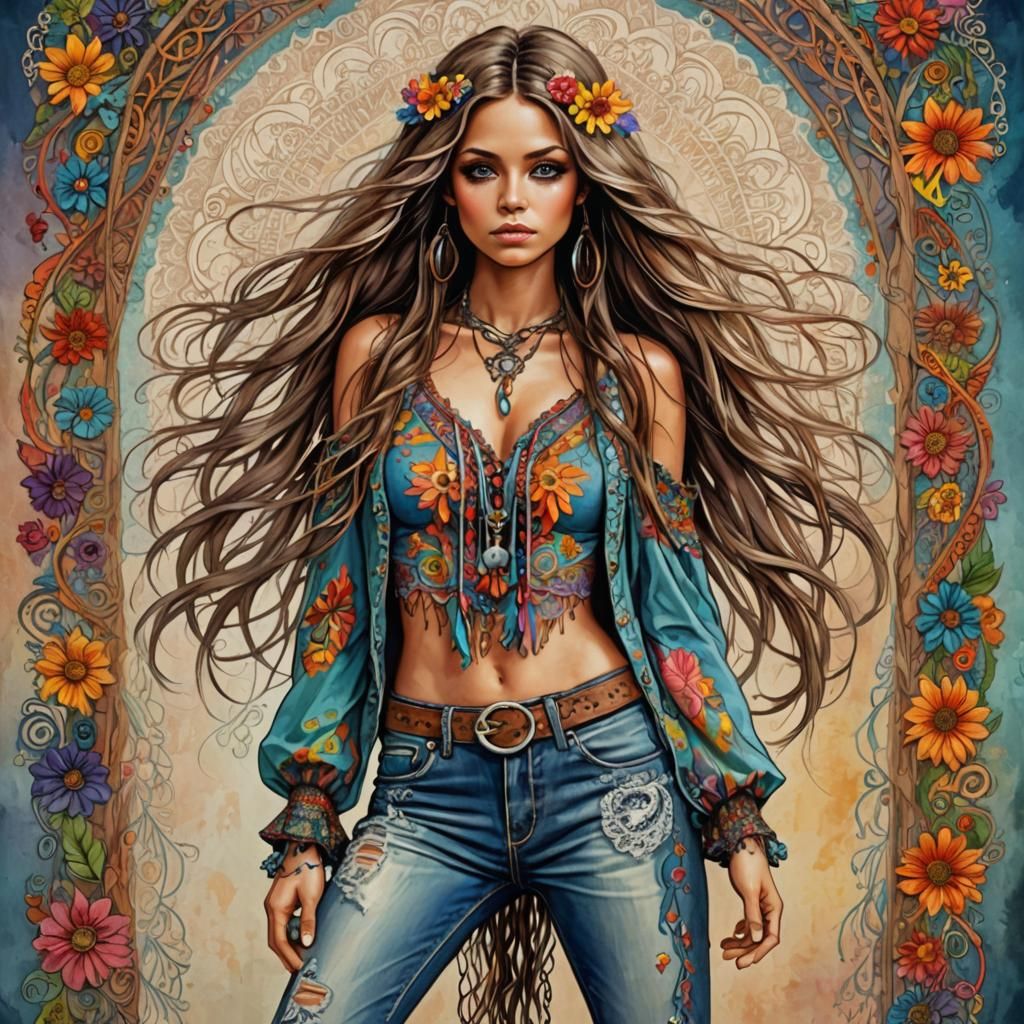 Flower Child 🌺🌸  by @Tia