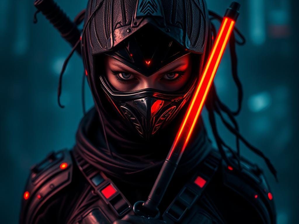 Cyberpunk Ninja