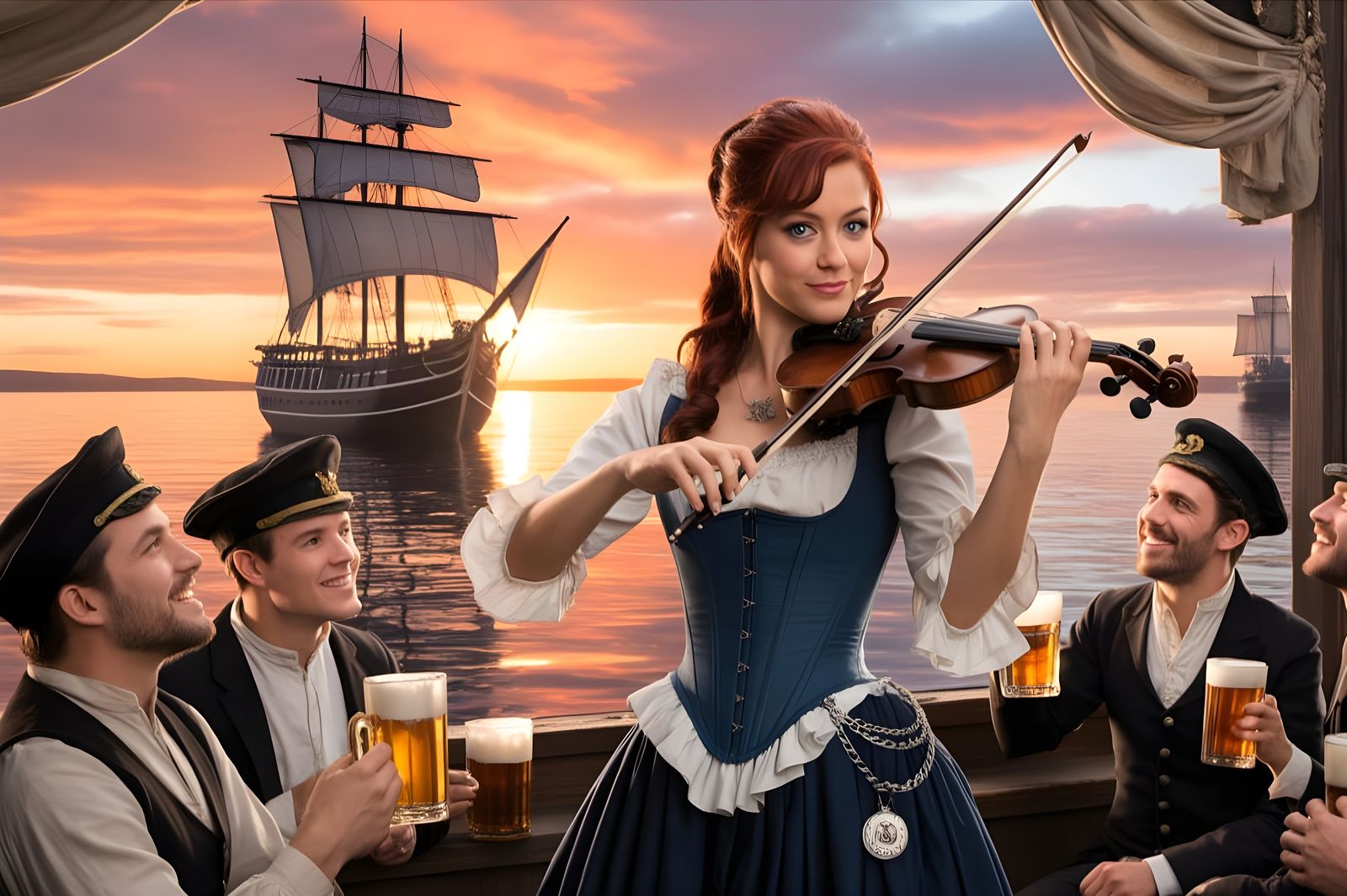  Sea shanty Don't Forget Your Old Shipmate  by @Gary Murakami