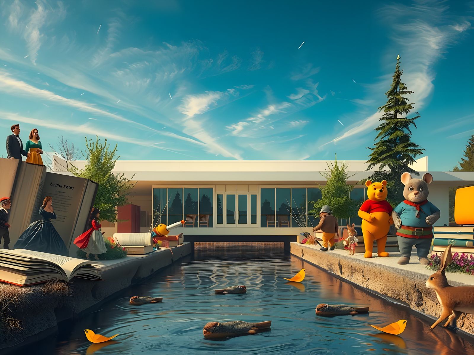 The Library Comes Alive  by @Gary Murakami