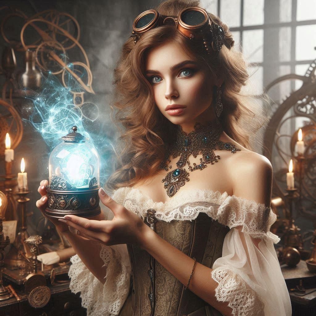 Steampunk style Beauty