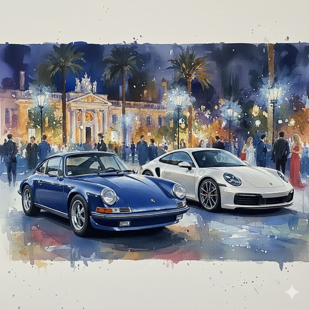 Past X Future Porsche 911s