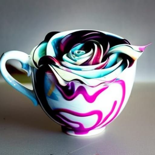 Hurricane tightly contained in a teacup