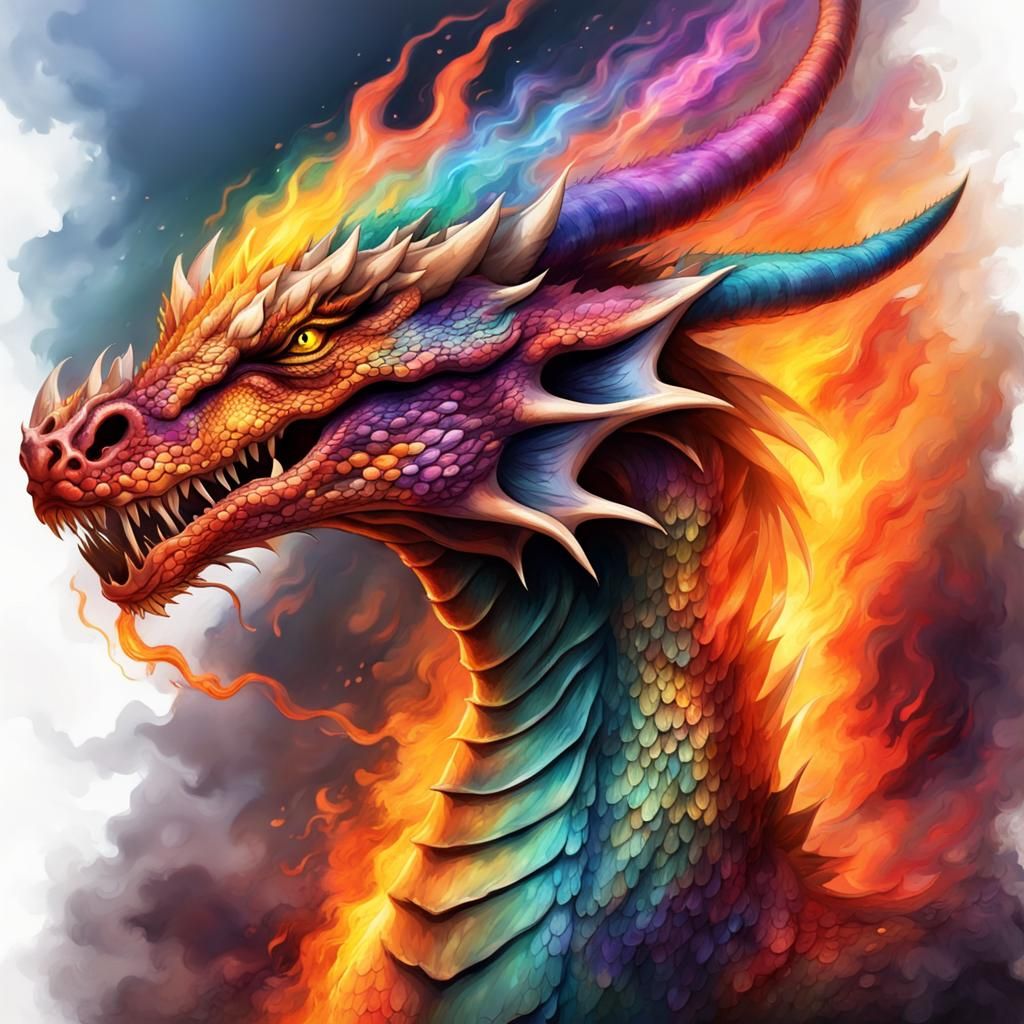 Mystical Dragon God