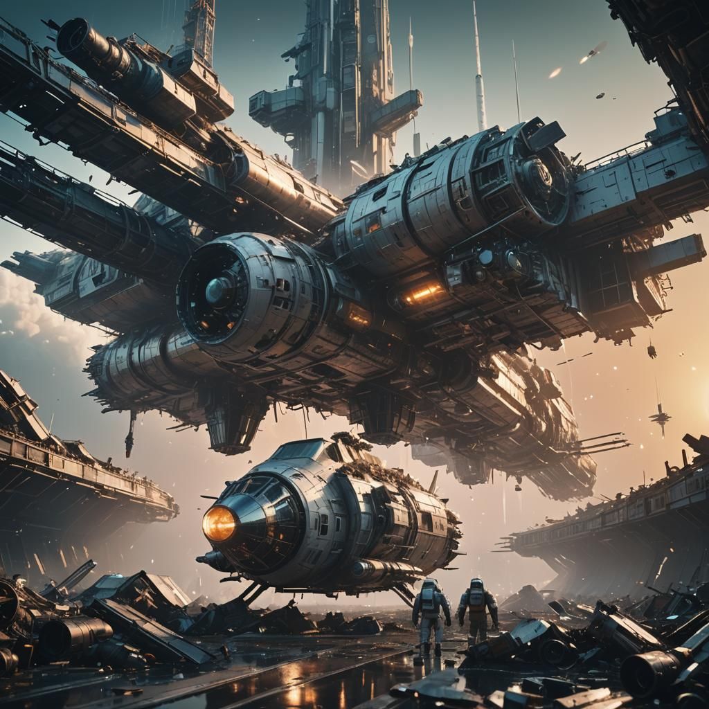 space garbage with a spaceship (1951530852)