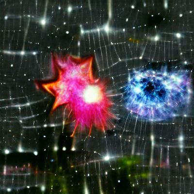 Super novas and star burst nebula all so alluring