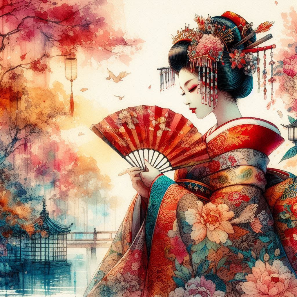 double exposure beautiful fantasy DALL-E 3 portrait landscap...