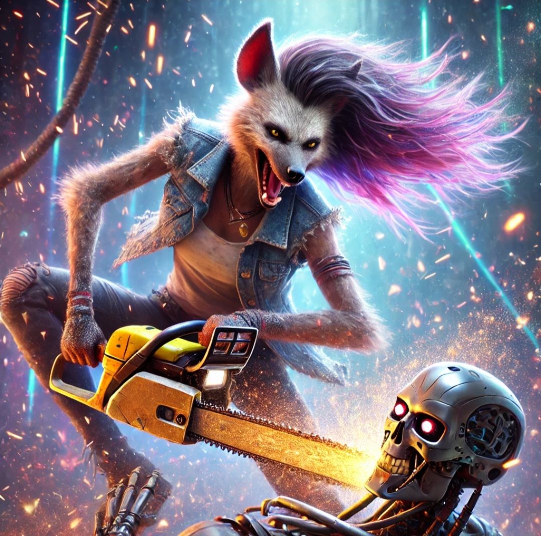 Scuzzy's Chainsaw in the Robo-Wars