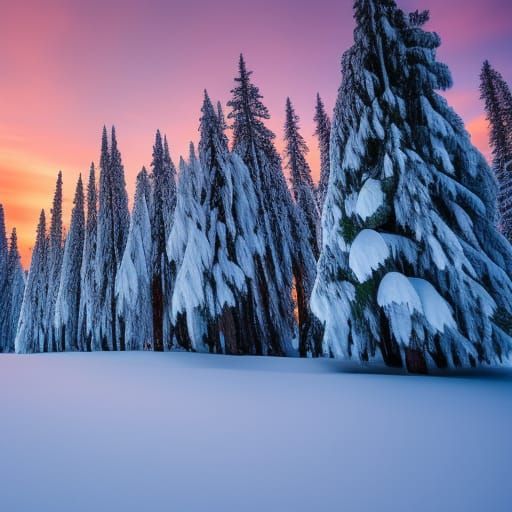 Snowy landscape