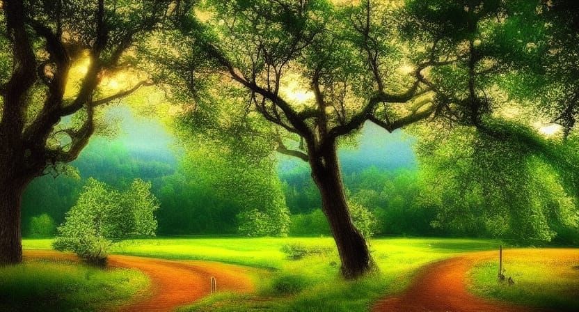 cute landscape