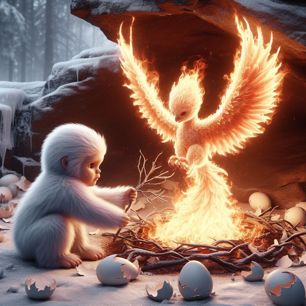 Yeti has found a new pet