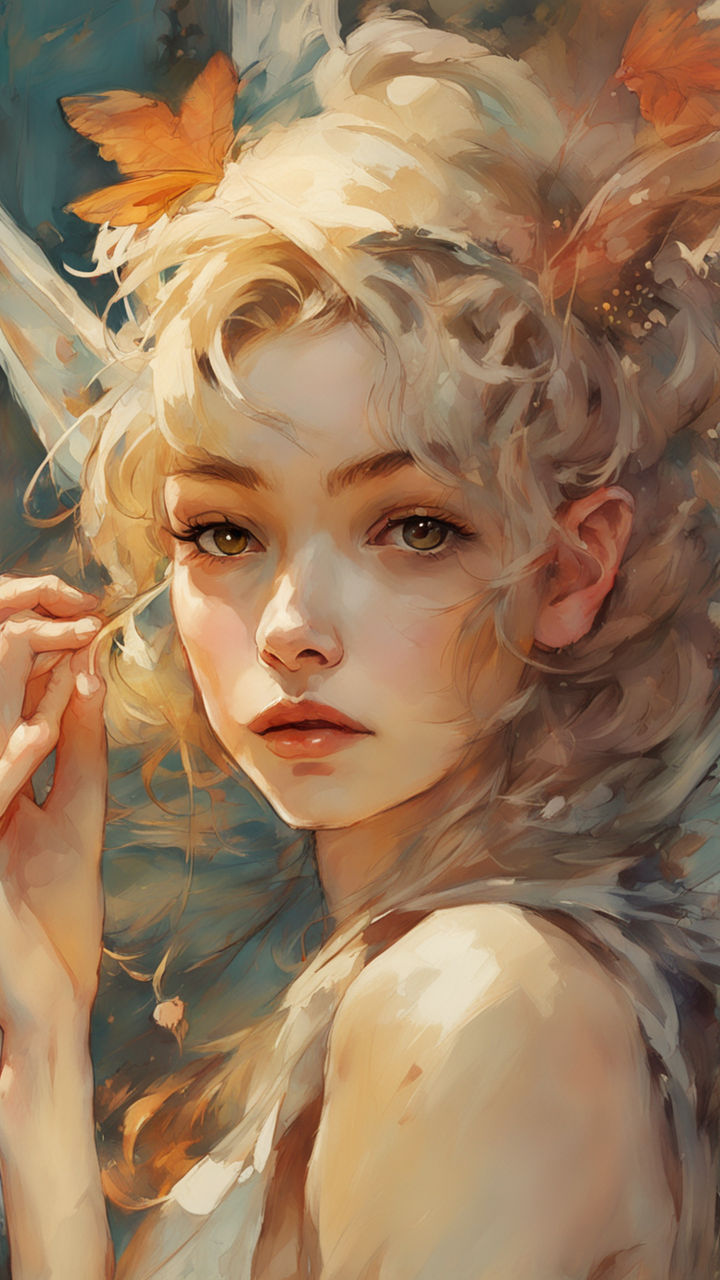 Vintage Fantasy Pin Up