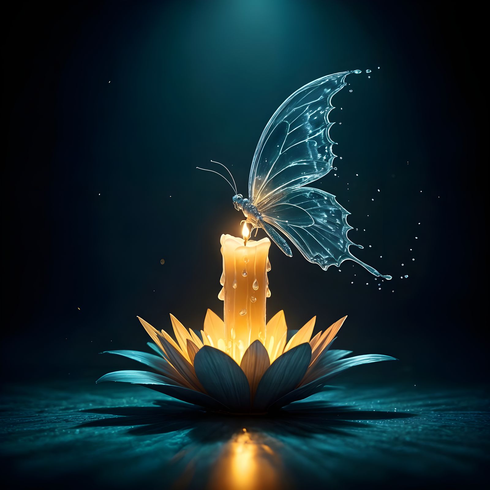 Watterfly   by @Shelly