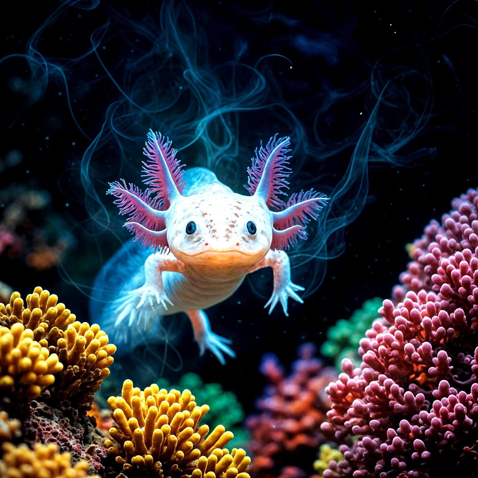 Axolotl  by @Sherkhal